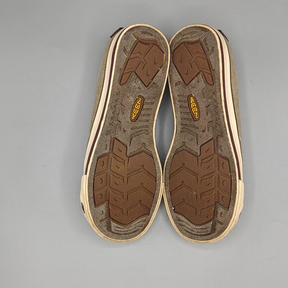 KEEN Coronado Vulcanized Vegan Womens Sz 8.5 Low Top Gray Lace Up Sneakers Shoes - Picture 7 of 11